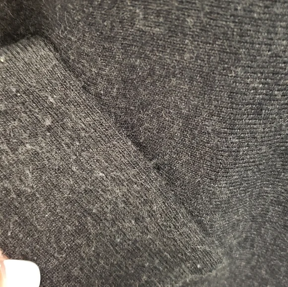 Talula Cashmere Angora Black Sweater Dress Womens - Picture 6 of 7